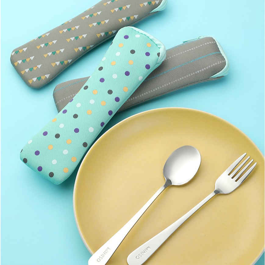 Miniso Cutlery Tableware Set ( Fork + Spoon ) Shopee Philippines
