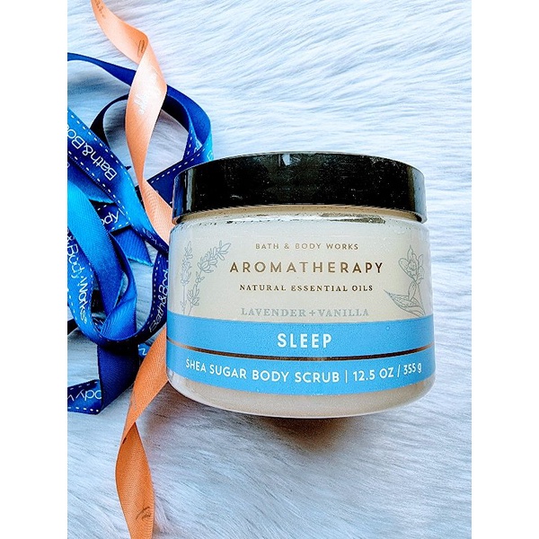 Bath and Body Works Aromatherapy Sugar Scrub Lavender Vanilla (Sleep