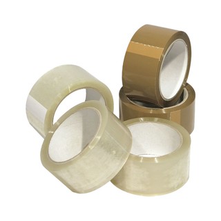 100Mx2inch Packing Tape Clear and Tan COD Packaging Tape #1