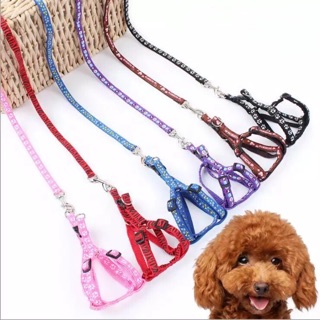 【COD】Pet Dog leash harness dog leash
