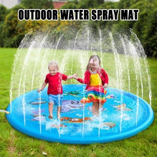1M Swimming Pool for Kids Inflatable Sprinkler Pad Water Splash Play Inflatable Swimming Pool