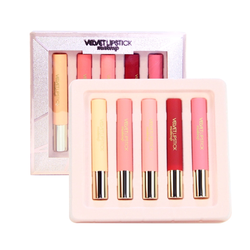 colorful lipstick set