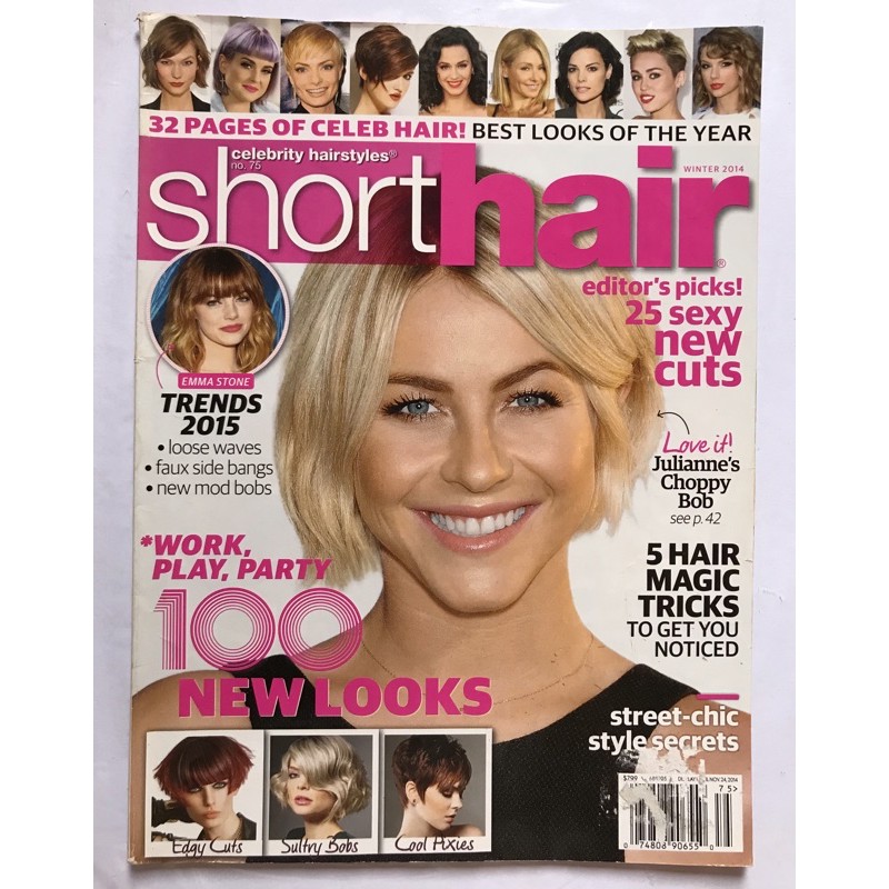 Short Hair Celebrity Hairstyles Magazine Shopee Philippines