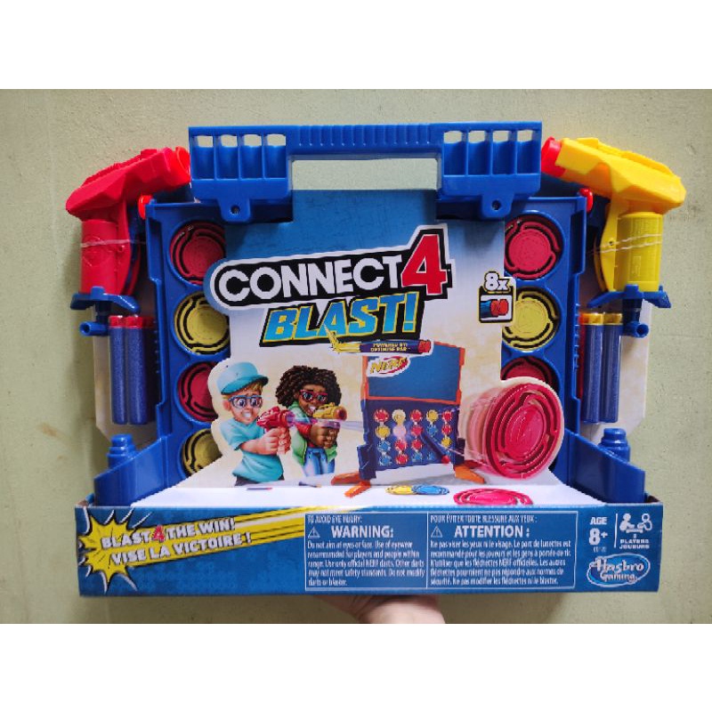 Hasbro Toy Connect 4 Blast Caro Flag Shopee Philippines