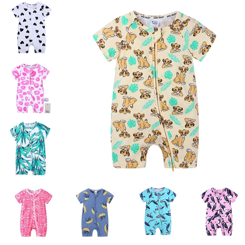 short sleeve sleepsuit baby