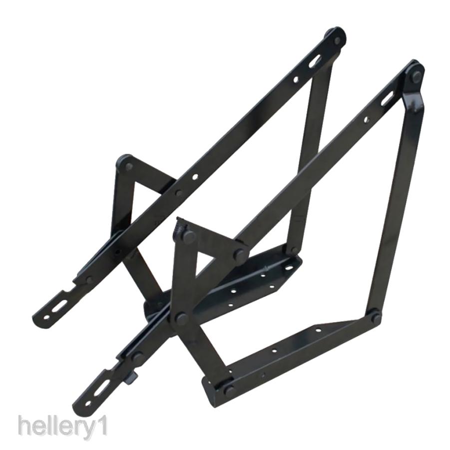 1 Pair Lift Up Convertible Sofa Bed Mechanism Hardware Spring Hinge