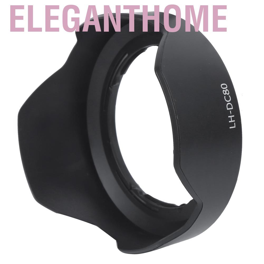 Eleganthome Lh Dc80 Black Camera Mount Lens Hood For Canon Powershot G1x Mark Ii Shopee Philippines