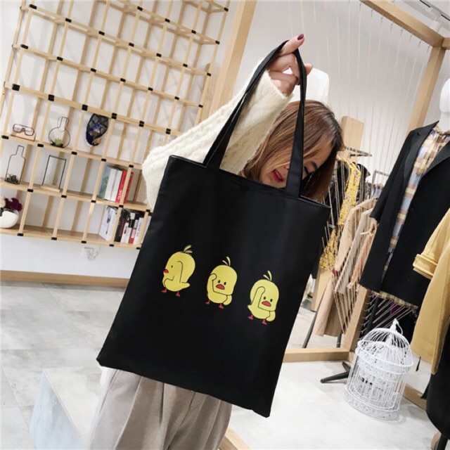 cute korean tote bags