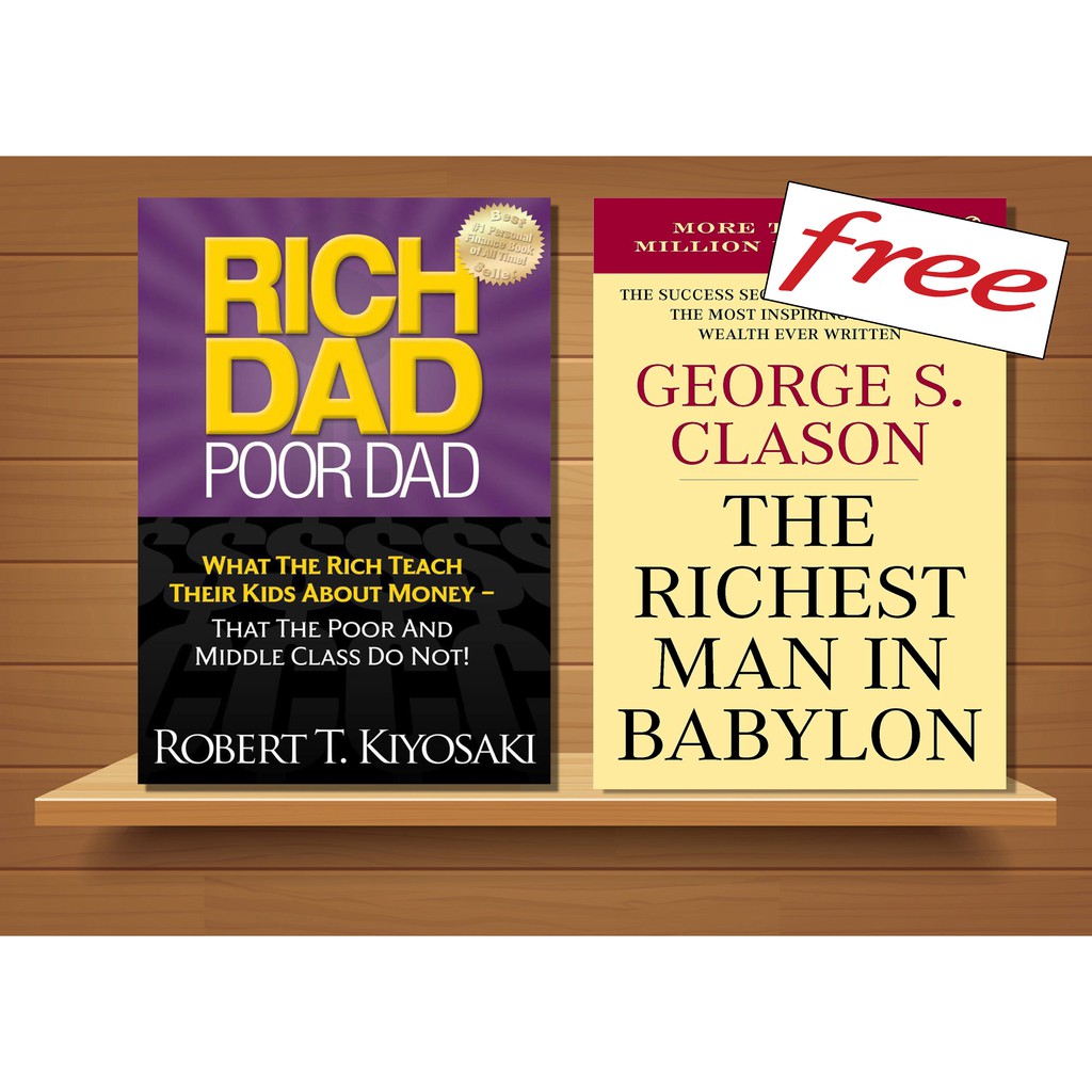 Rich Dad Poor Dad The Richest Man In Babylon Book 2 Books Shopee Philippines