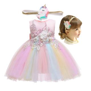 infant rainbow dress