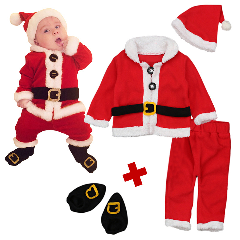 santa claus outfit baby girl