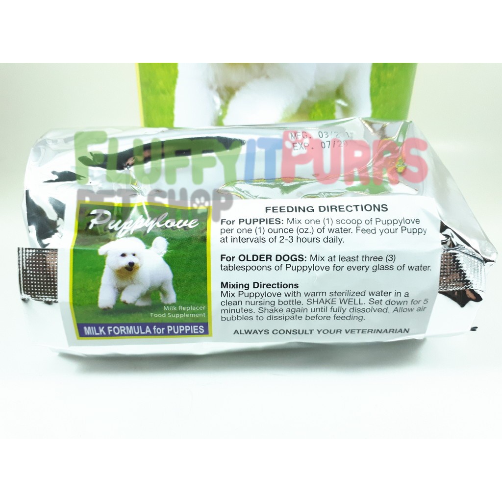 How Much Water Do I Mix With Puppy Milk Powder