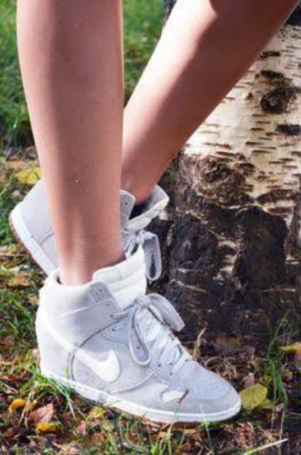 nike wedge sneakers