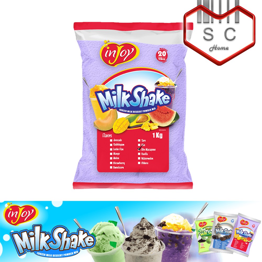SC Injoy Ube Macapuno Milkshake Milk Shake Powder 1kg Shopee Philippines