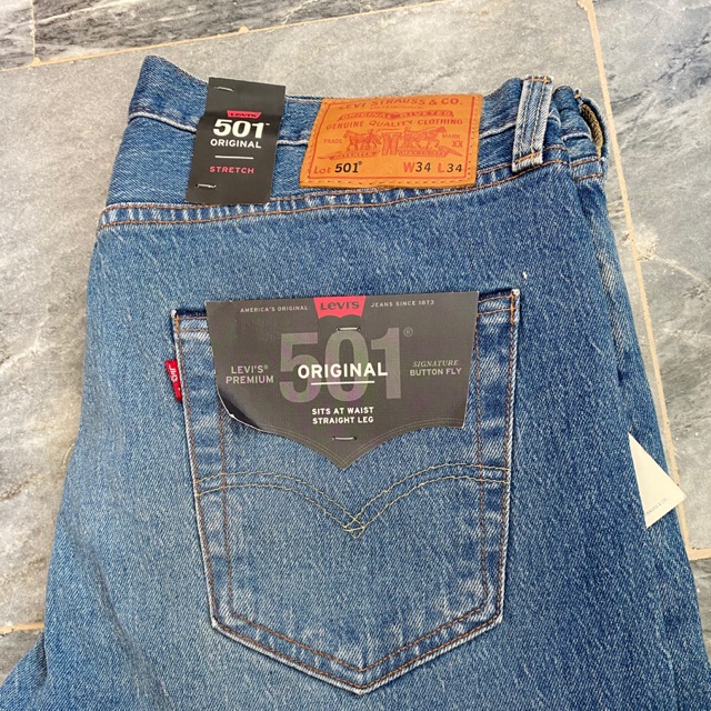 levi's altered straight leg jeans