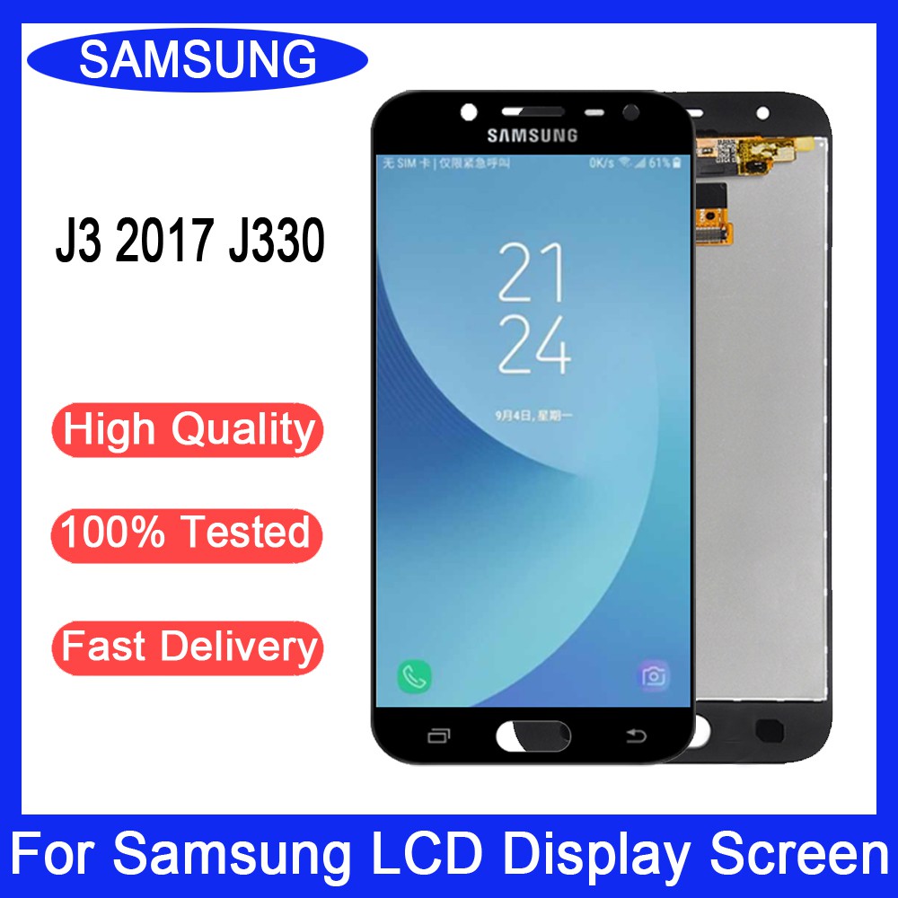 5 0 Inch Samsung Galaxy J3 17 J330 J330f Lcd Display Touch Screen Digitizer Assembly Repair Parts Samusng J3 Pro Lcd Replacement Shopee Philippines