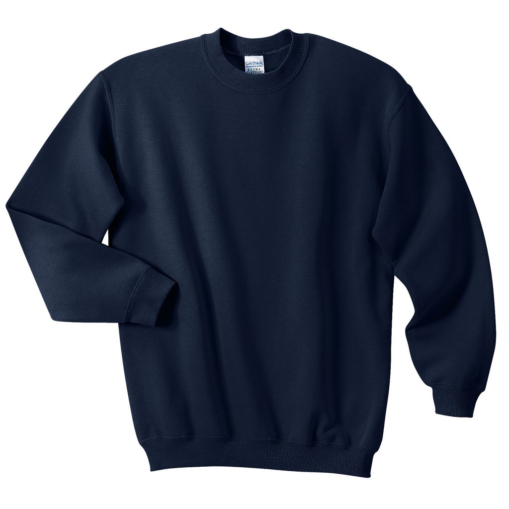 plain color crewnecks