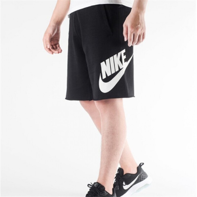 nike sweatpant shorts