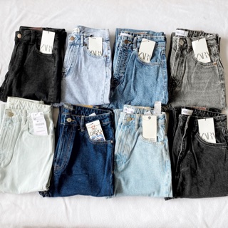 zara mom jeans size chart