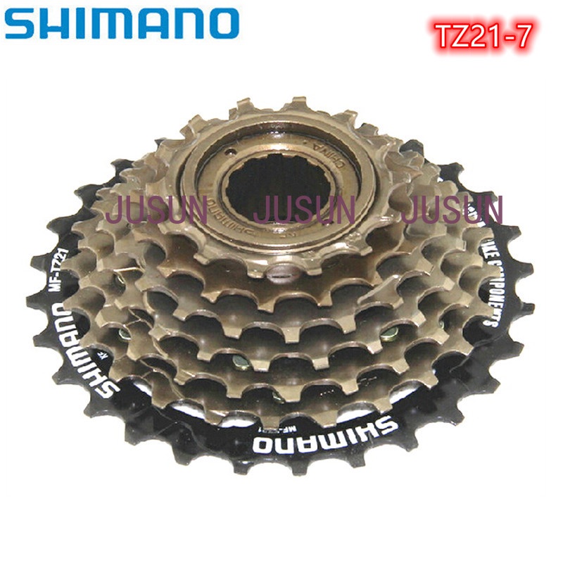 Cassettes, Freewheels & Cogs Shimano MFTZ21 7 Speed MTB Bike Freewheel 1428T Index Screw On W