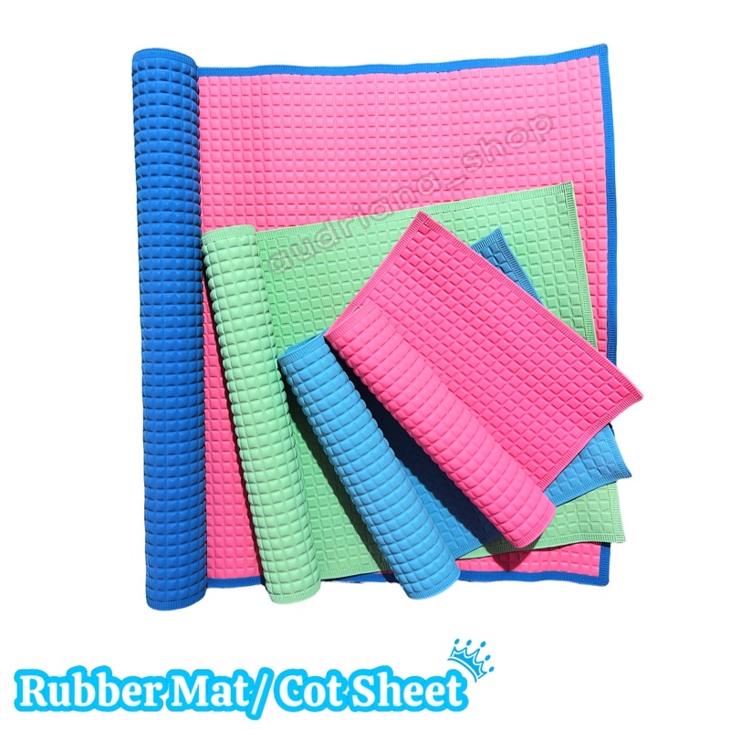 Rubber Mat Changing pad Baby Airfilled Rubber Cot sheet Baby