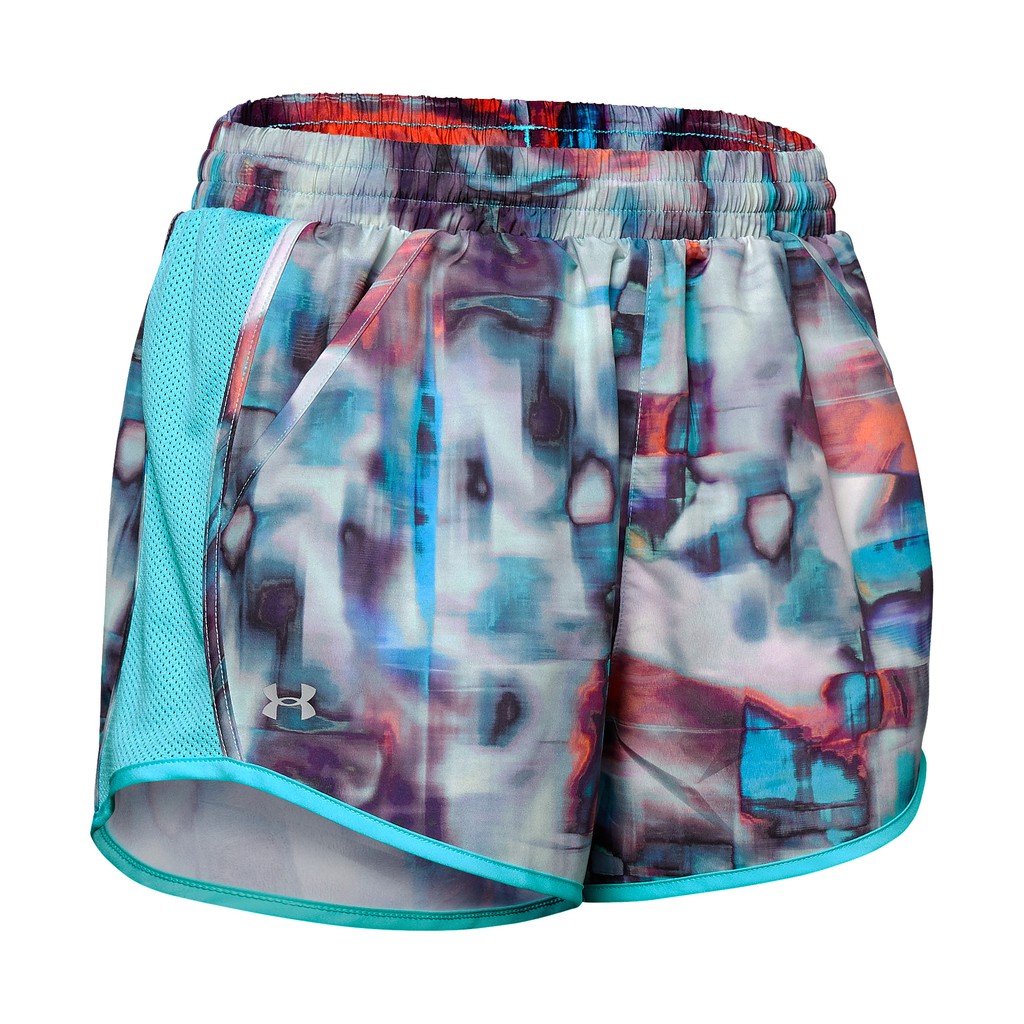 under armour fly by printed shorts