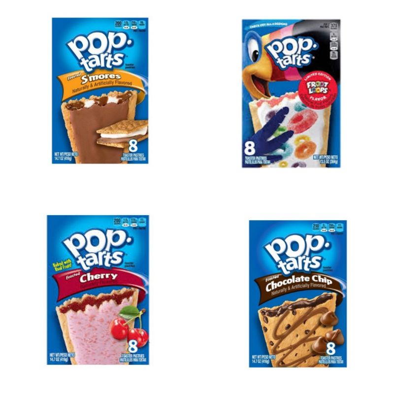 Poptarts Imported usa clearance Imported snacks flavour smores cherry ...