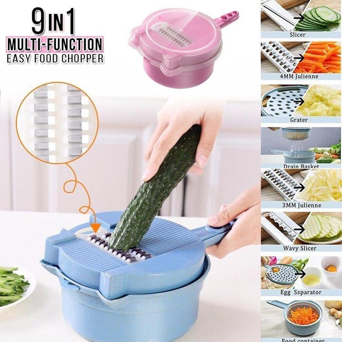 Multifunction Easy Food Chopper Mandoline Vegetable Food Slicer
