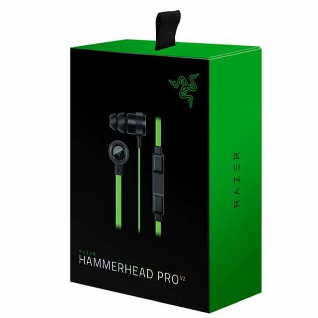 Computer Headsets Razer Hammerhead Pro V2 In Ear Gaming Headset Pc Laptop Music Earphone With Mic Computers Tablets Network Hardware