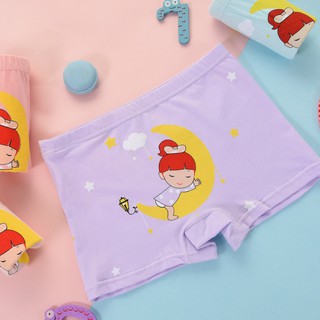 Teenage Girls Panties Cartoon Princess Print Cotton Briefs Kawaii Comfy Boy Girl Underwear seluar dalam #2