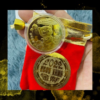 2022 Lucky Coin, Lucky Charm, Metal Lucky Coin