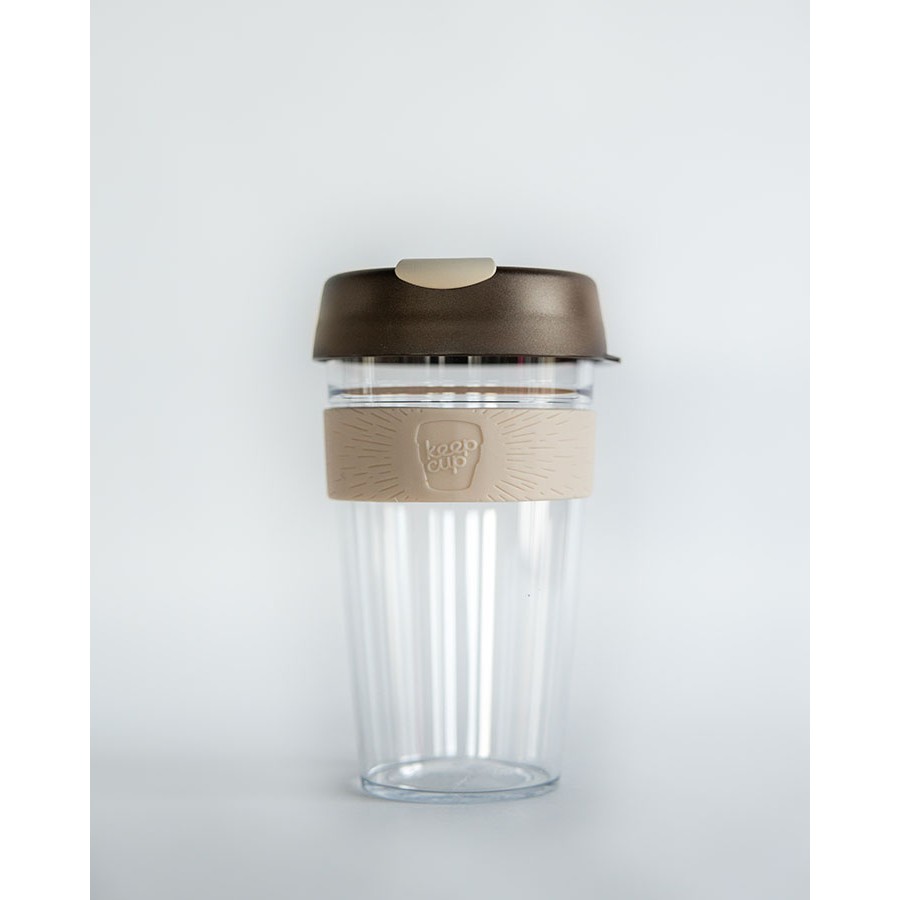 KeepCup Natural Clear Reusable Coffee Cup Tumbler | Shopee Philippines