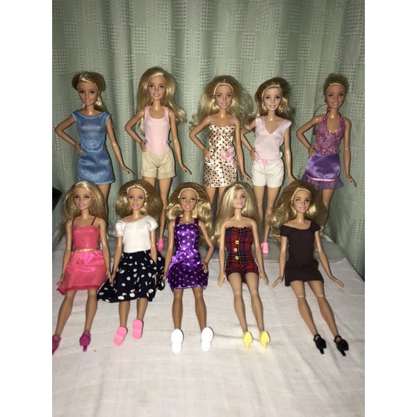 RUSH SALE!! Barbie Dolls Millie Face mold 10 pcs Set | Shopee Philippines