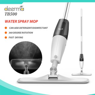 Deerma TB500 Water Spray Mop 360 Degrees Rotating 350mL Water Tank Mop