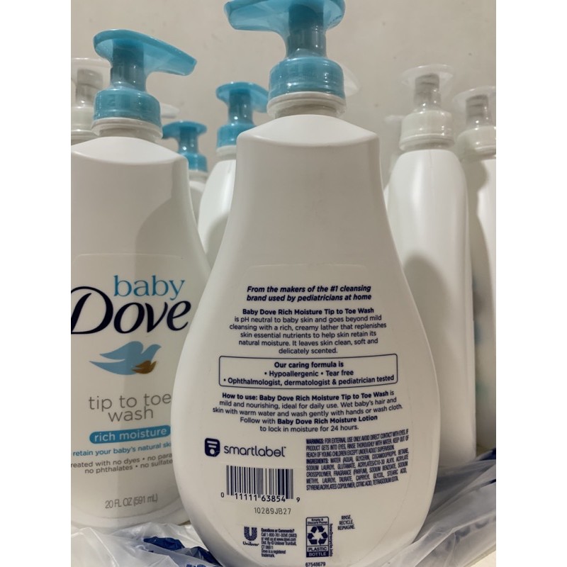 baby tip to toe wash