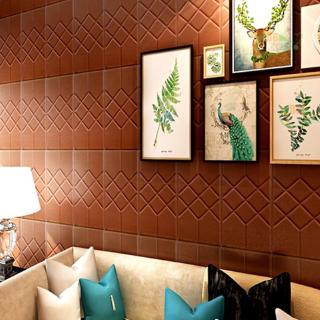  3D  PE Foam  Wallpaper  Brick  Sticker Panel Eco Waterproof 