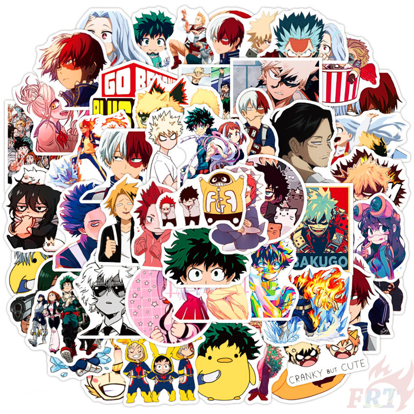 My Hero Academia - Series 11 Anime Cartoon Stickers 50Pcs/Set Midoriya ...