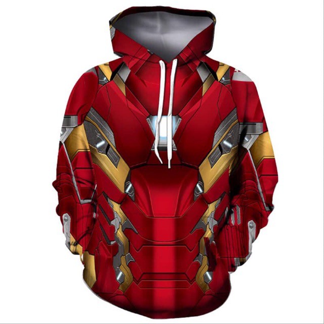 iron man jacket hoodie