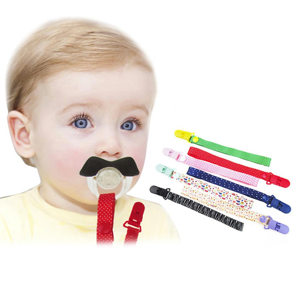 Baby Toddler Pacifier Strap Dummy Soother Nipple Holder Clip Chain Q
