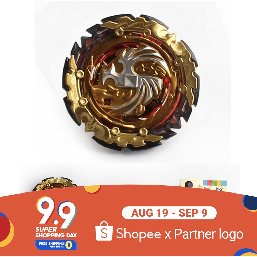 【9.9 Limited Time Discount】Gold Beyblade Burst B-131 Dead Phoenix.0.At