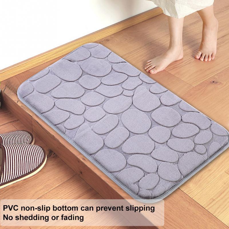 Bathroom Pad Water Absorbent Doormat Non Slip Floor Mat Shopee