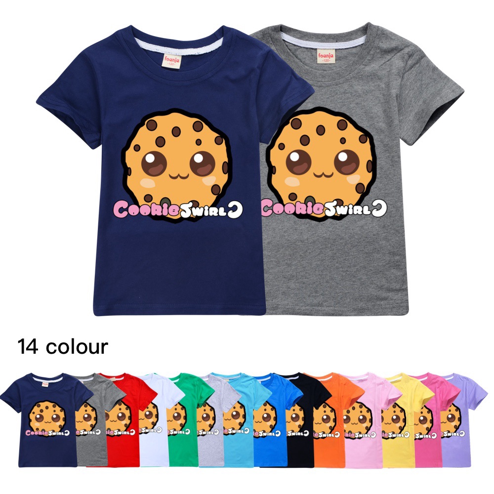 Cookie Swirl C T Shirts Kids Tee Shirts For Boy And Girl Spring And Summer Cotton Ready Stocks Shopee Philippines - cookie swirl c roblox t shirt