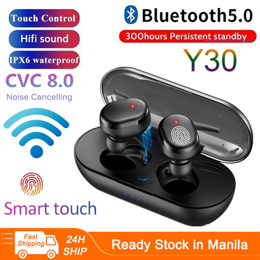 B30 Bluetooth Earphones TWS Waterproof Earbuds 5.0 Wireless Earphone ...