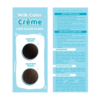 FRESH Hairlab Milk Color Creme Oreo Pearl Tea Medium Brown 100ML #4