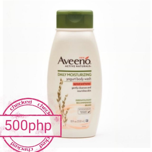 aveeno body wash vanilla and oats