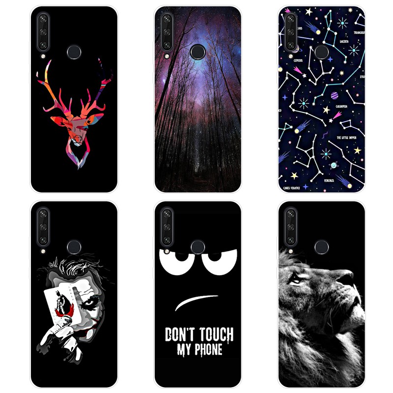 Huawei Y6P Printed Case Cartoon Back Cover For Huawei Y6P Soft Silicone