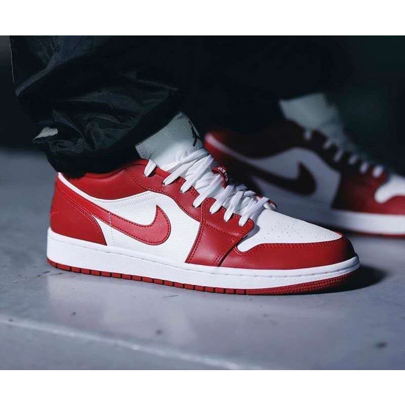 Nike2. Air Jordan 1 Low cut (all white & red white) | Shopee Philippines