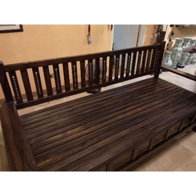Kamagong Day Bed Furniture Shopee Philippines