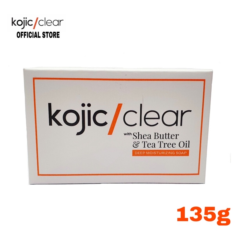 kojic/clear Deep Moisturizing Soap with Shea Butter and Tea Tree Oil 135g