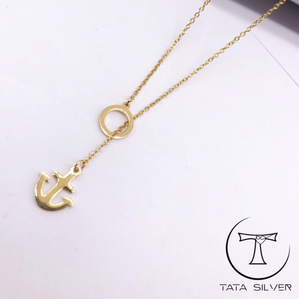 pendant gold necklace for women